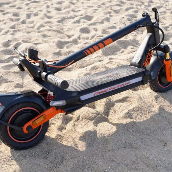 Elscooter CUNFON RZ1000 1200*2W 24AH/1152Wh Dubbelmotor 10,5-tums landsvägsdäck Stadspendling Elscooter