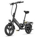 Miniatyrbild 3 av 9: Elcykel HillMiles Mile 1 Vuxen 250W Motor Elcykel 36V10.4AH Batteri City 14-tums Hopfällbar Elcykel