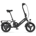 Miniatyrbild 4 av 9: Elcykel HillMiles Mile 1 Vuxen 250W Motor Elcykel 36V10.4AH Batteri City 14-tums Hopfällbar Elcykel