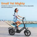 Miniatyrbild 8 av 9: Elcykel HillMiles Mile 1 Vuxen 250W Motor Elcykel 36V10.4AH Batteri City 14-tums Hopfällbar Elcykel