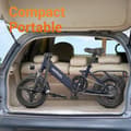Miniatyrbild 9 av 9: Elcykel HillMiles Mile 1 Vuxen 250W Motor Elcykel 36V10.4AH Batteri City 14-tums Hopfällbar Elcykel