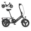 Miniatyrbild 2 av 9: Elcykel HillMiles Mile 1 Vuxen 250W Motor Elcykel 36V10.4AH Batteri City 14-tums Hopfällbar Elcykel