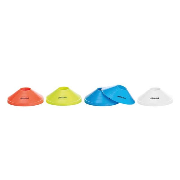 Uhlsport Træningskegler Marker 40 Enheder Flerfarvet Ø 15 cm