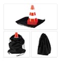 Miniatyrbild 6 av 6: Relaxdays Arbetsconer, set om 24, fotboll, hunddressyr, byggplatser 23 cm, trafik, reflexer, orange
