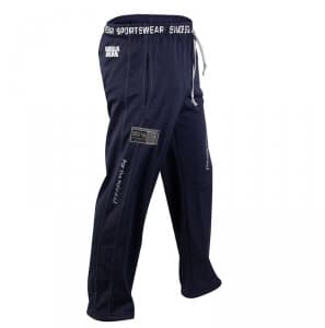 Logo Mesh Pants, navy, Gorilla Wear