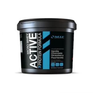 Micro Whey Active, 4 kg, fyra smaker
