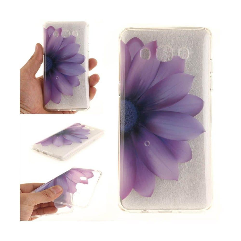 Samsung Galaxy J5 (2016) Joustava Muovikuori - Violetti Päiv