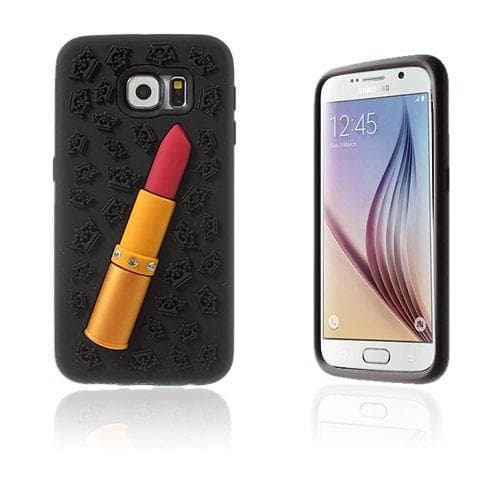 3D Samsung Galaxy S6 Cover - Sort