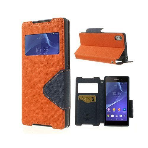Freestyle (Orange) Sony Xperia Z2 Flip-Fodral
