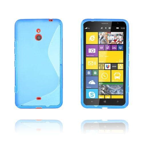S-Line (Blå) Nokia Lumia 1320 TPU Skal