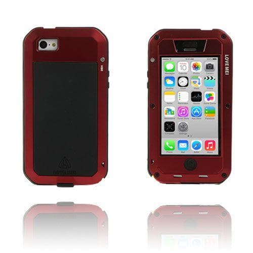 Rugged (Rød) iPhone 5C Ultra Metal Cover