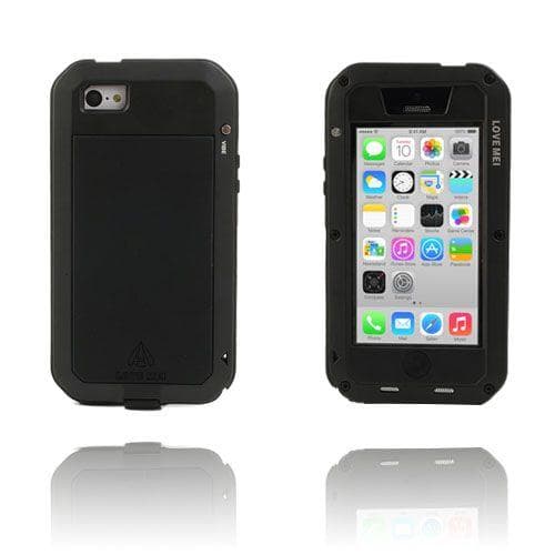 Rugged (Sort) iPhone 5C Ultra Metal Cover