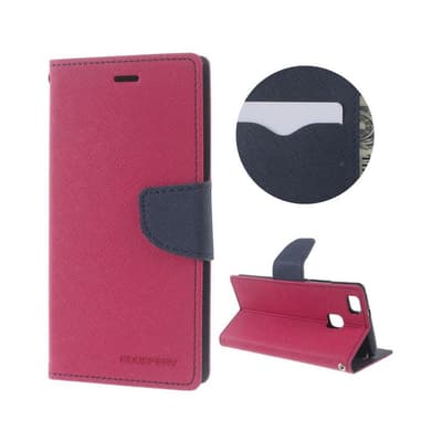 Mercury Goospery Huawei P9 Lite holdbart læder-etui - Hot Pi