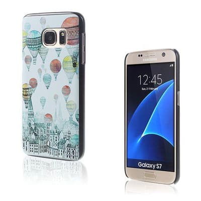 Persson Samsung Galaxy S7 Kova Muovikuori - Väritetyt Kuumai