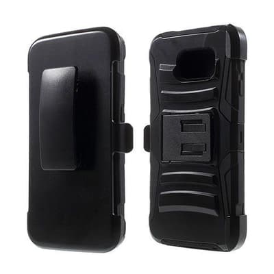 Kick Back Samsung Galaxy Vyö Clip Case With KickStand - Must