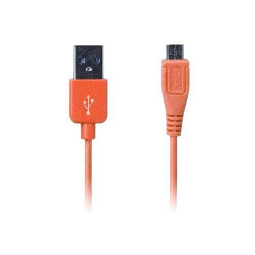 Micro USB Data och Laddningskabel (Orange) 1m till Smartphon