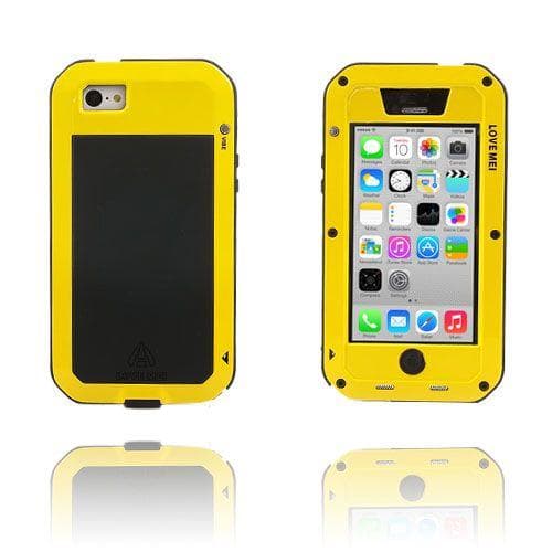 Rugged (Gul) iPhone 5C Ultra Metal Cover