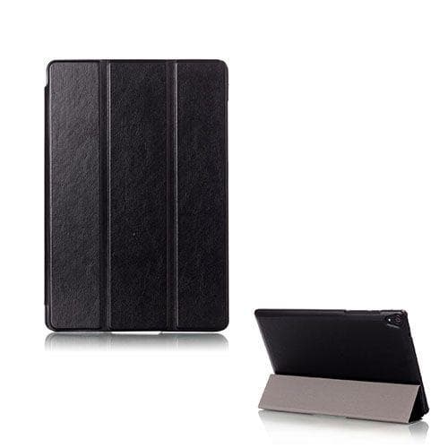 Garff HTC Google Nexus 9 Taittuva Nahkakotelo - Musta