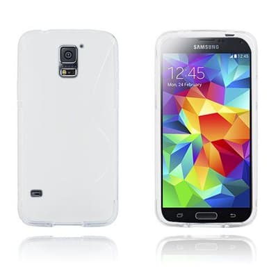 S-Line (Hvid) Samsung Galaxy S5 Cover