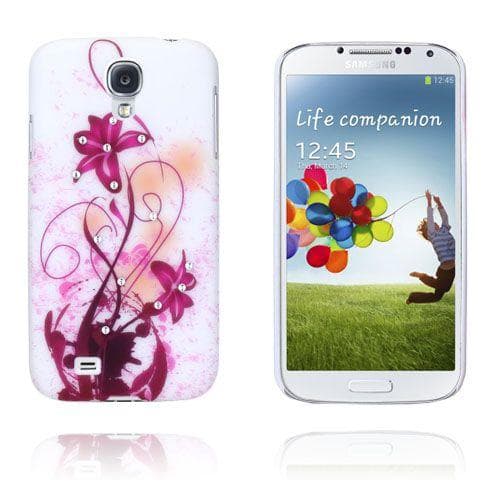 Diamant Dream (Pink Blomster) Samsung Galaxy S4 Cover