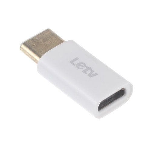 MicroUSB hun-stik til type-C han-stik adapter