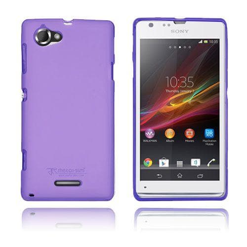 Simpelt (Lila) Sony Xperia L Skal