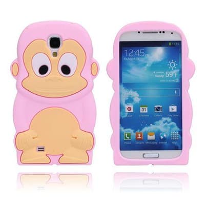 Monkey (Pink) Samsung Galaxy S4 Cover