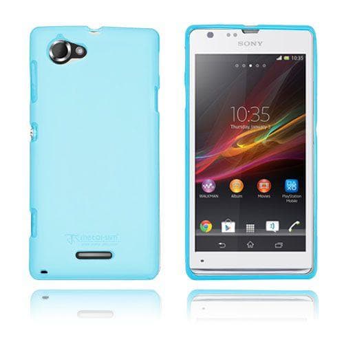 Simpelt (Ljusblå) Sony Xperia L Skal