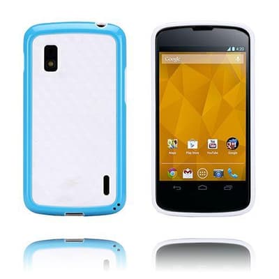 Delta (Sininen) LG Google Nexus 4 Suojakuori
