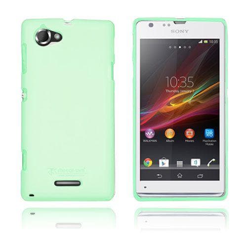 Simpelt (Grön) Sony Xperia L Skal