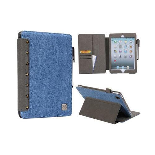 iDenim (Blå) iPad Mini Luxury Flip Cover
