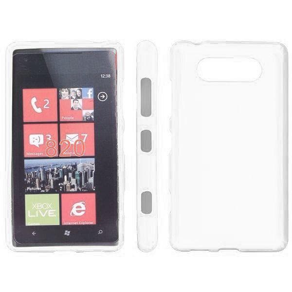 Mjukskal (Vit) Nokia Lumia 820 Skal
