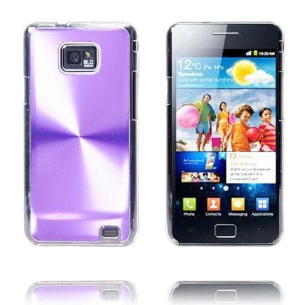 Aluminium Shield (Lila) Samsung Galaxy S2 Skal