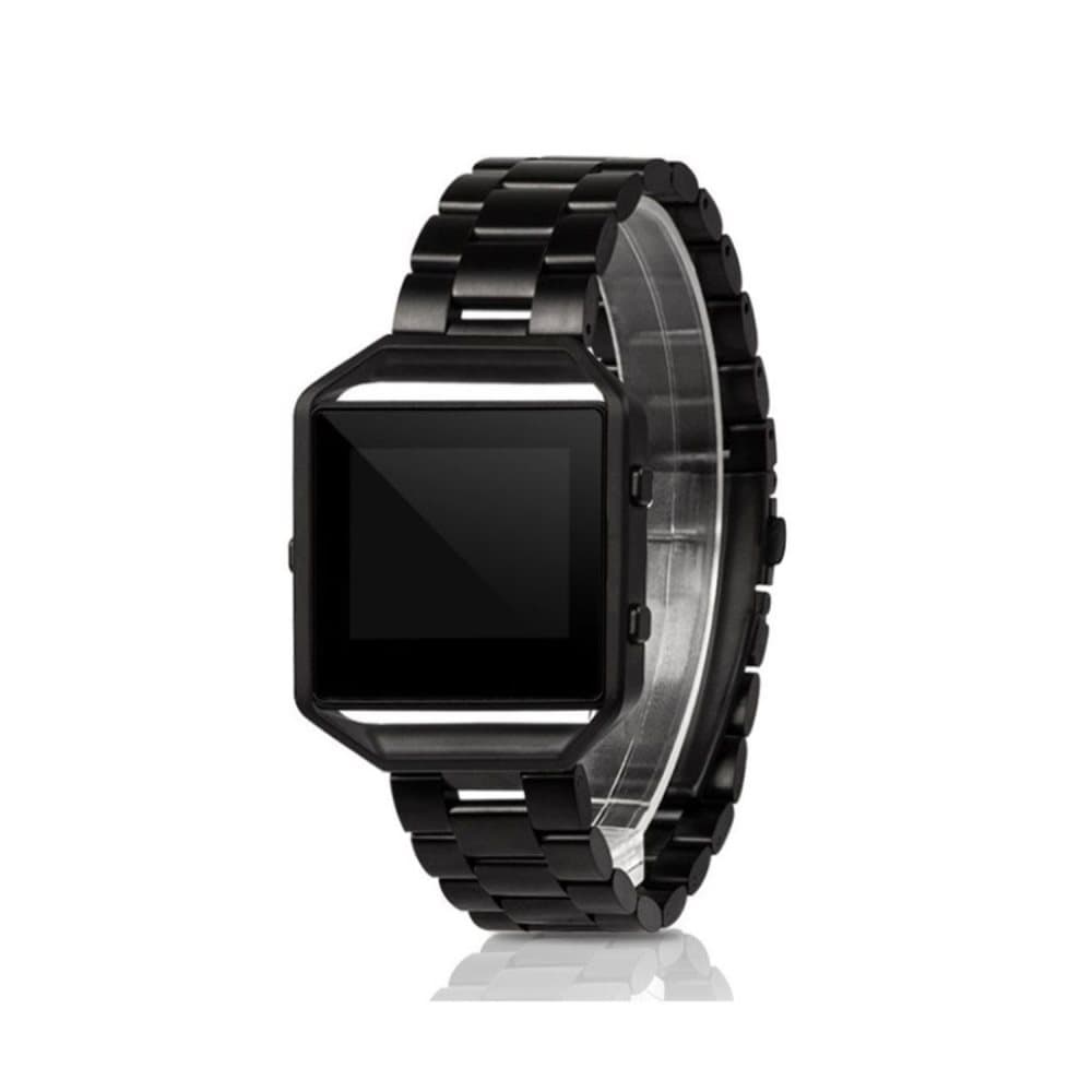 Fitbit Blaze Urrem med metalramme - Sort