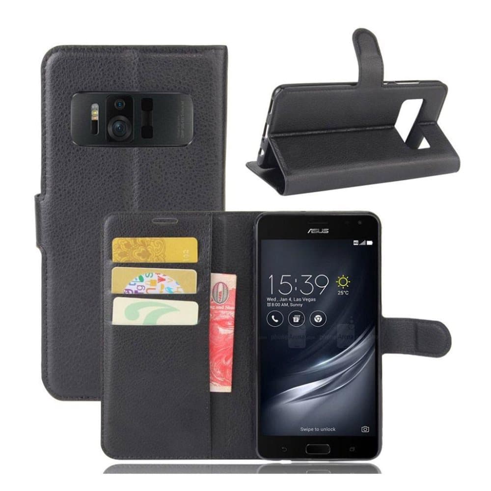 Asus ZenFone AR (ZS571KL) Læder etui med indbygget pung - So