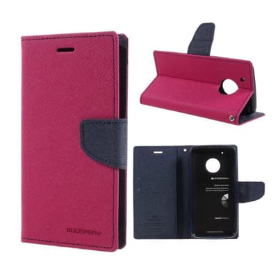 MERCURY Motorola Moto G5 Plus Tvåfärgat fodral - Rosa
