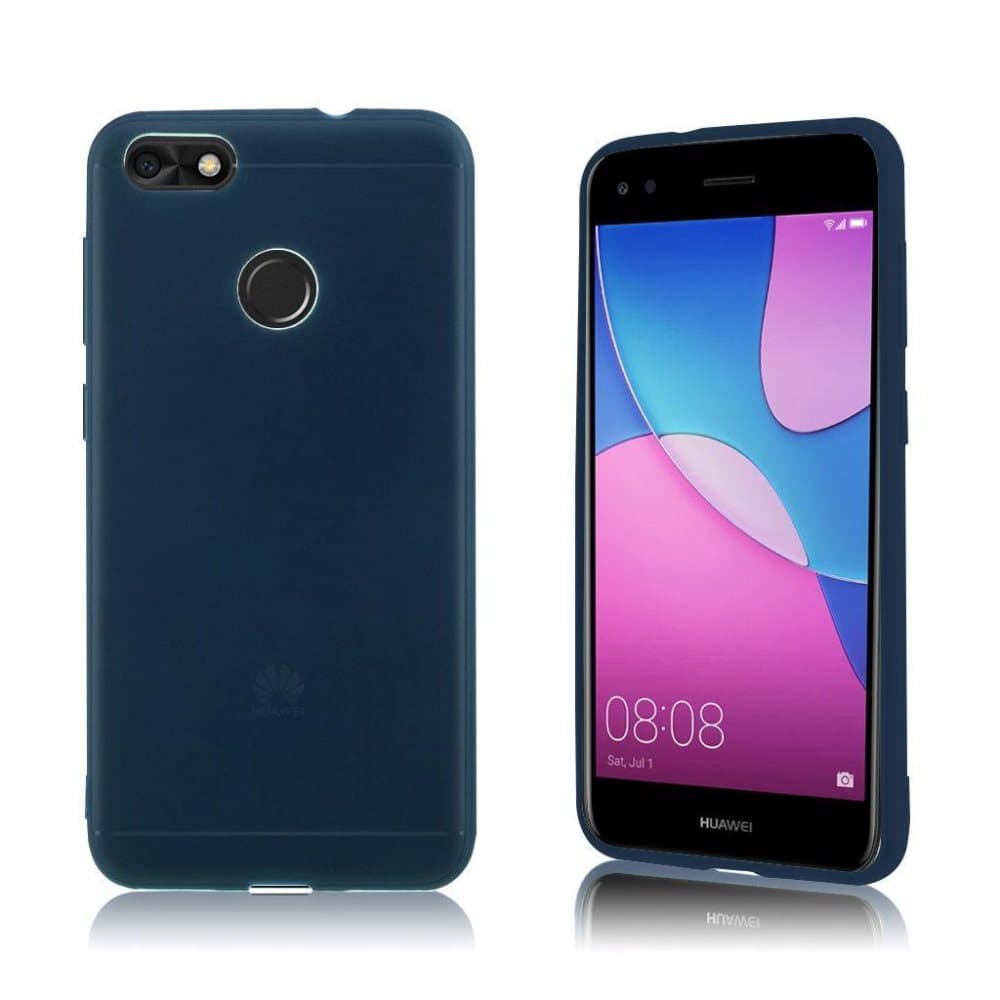 Huawei P9 Lite Mini Cover med matteret overflade - Mørkeblå
