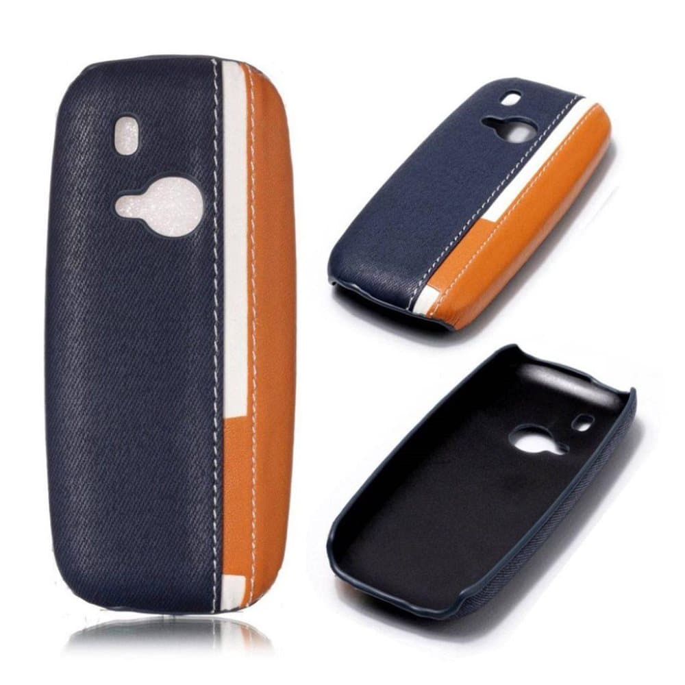 Nokia 3310 Snyggt skal med stripes - Mörk blå