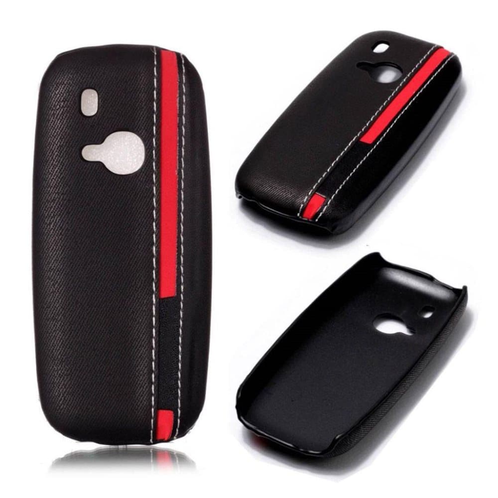 Nokia 3310 Snyggt skal med stripes - Svart