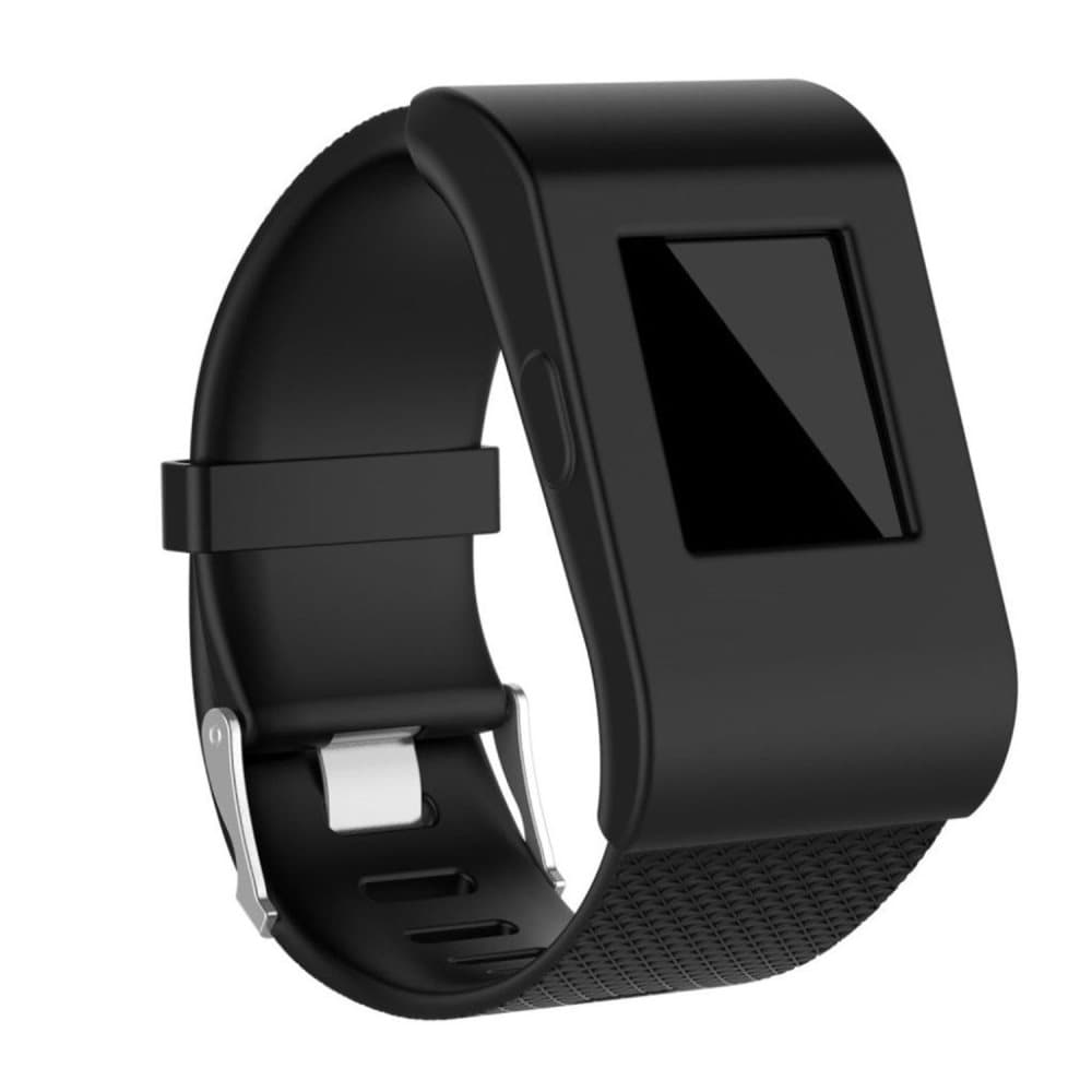 Fitbit Surge anti-aging flexible silicone case - Black