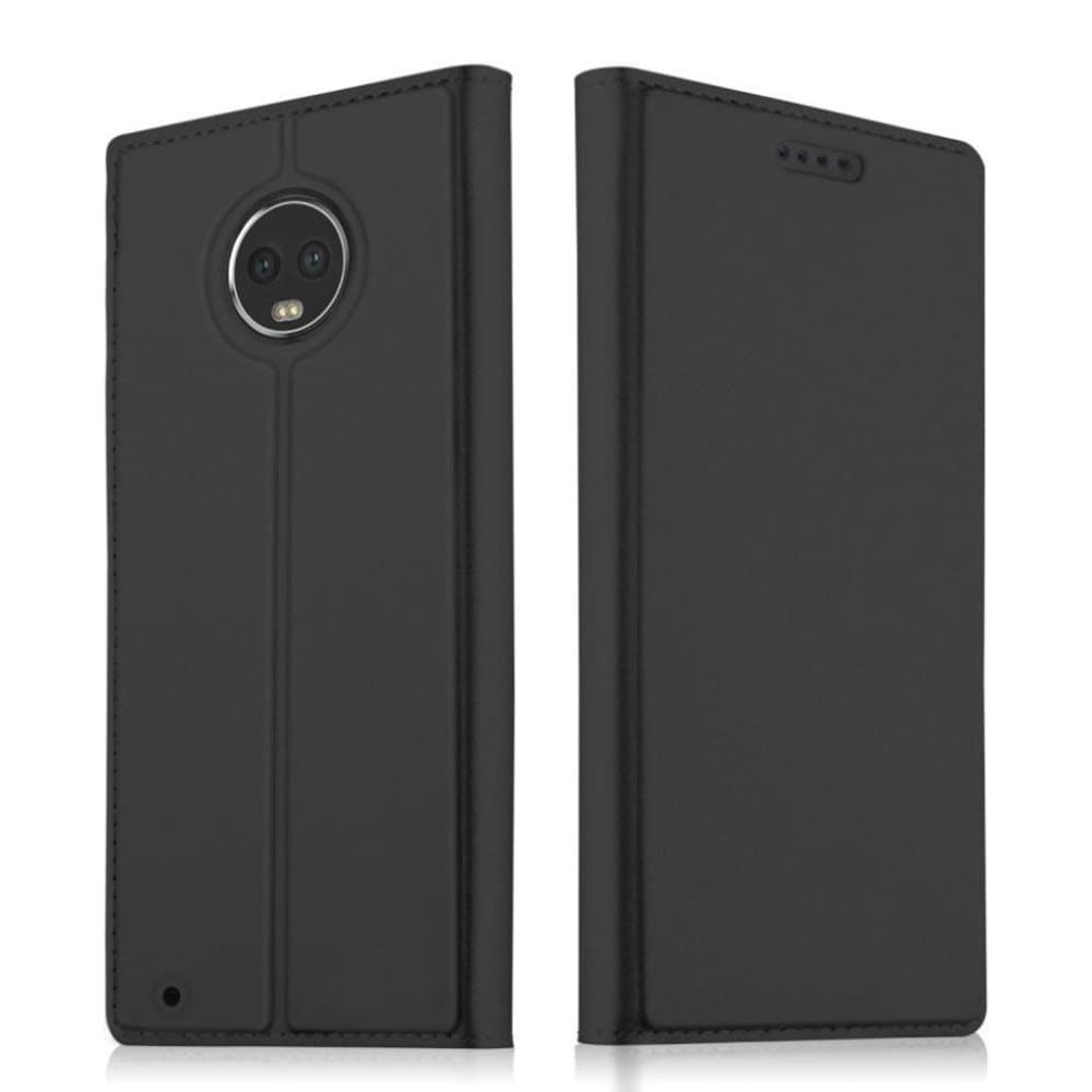Motorola Moto G6 mobilfodral PU läder skyddande kortförvarin