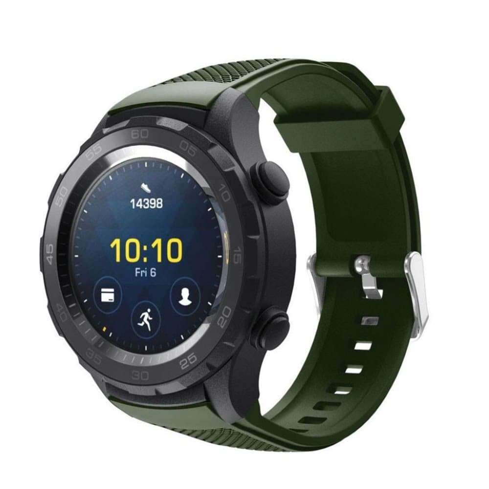 Huawei Watch 2 erstatnings urrem i tekstureret silikone - G