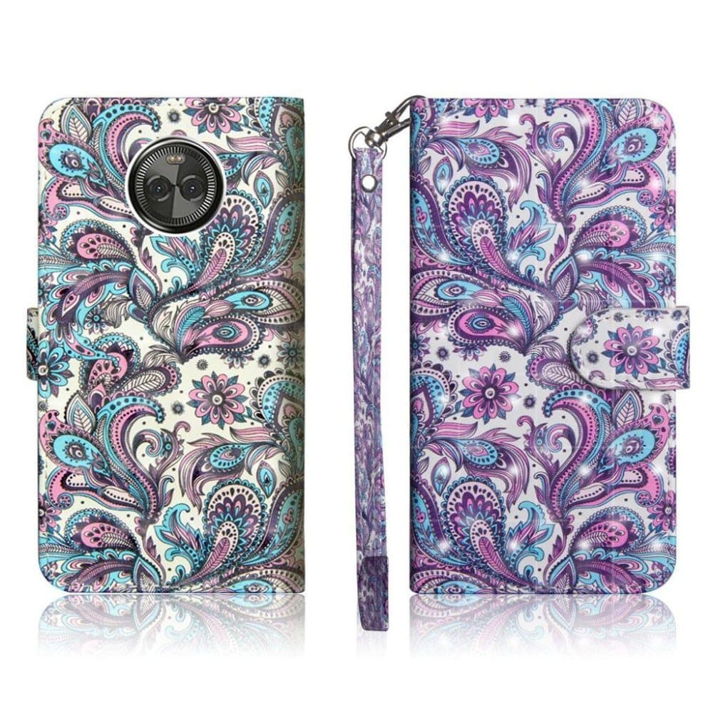 Motorola Moto G6 Plus pattern printing light spot décor leat