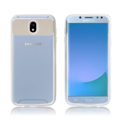 Samsung Galaxy J5 (2017) Genomskilnigt Hybird skal - Vit