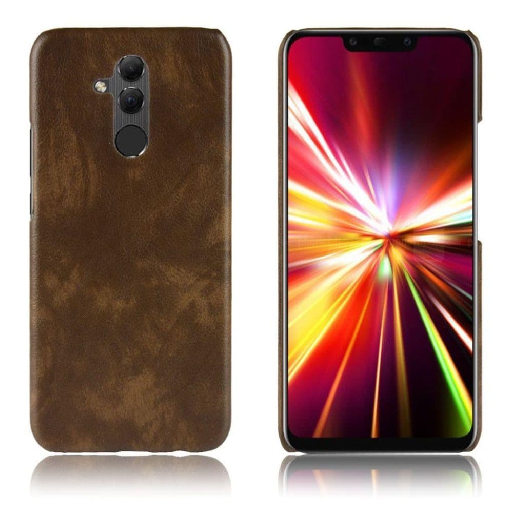 Huawei Mate 20 Lite mobilskal plast syntetläder litchi textu