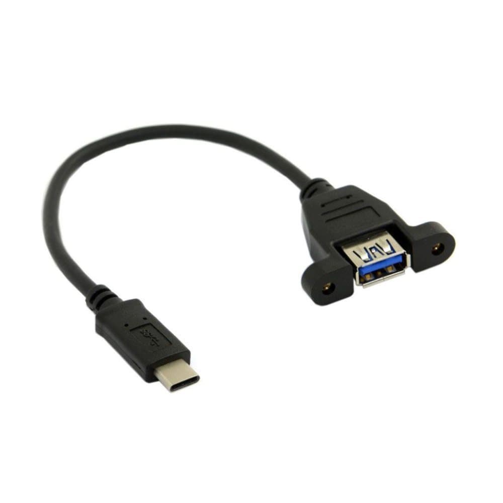 Adapterkabel USB-C 3.1 type-C hankontakt till USB 3.0 A honk