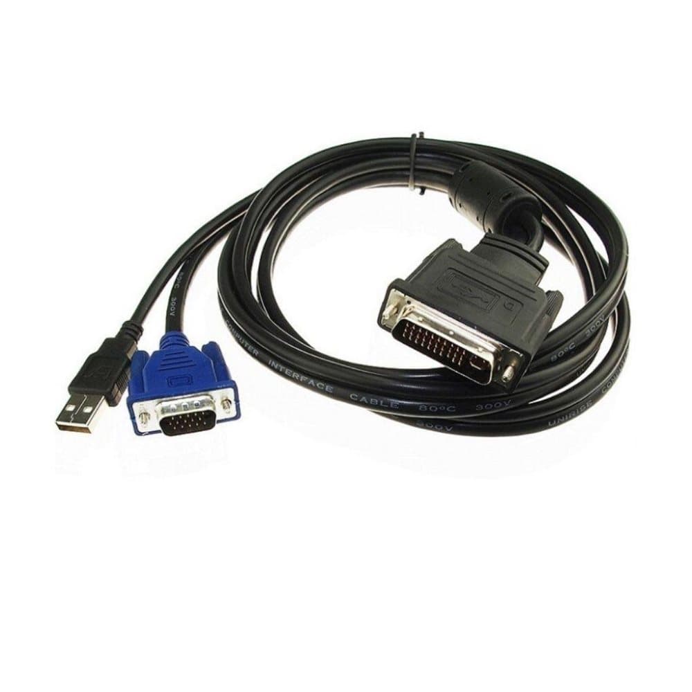 Adapterkabel och konverterare DVI M1-DA (30+5) hankontakt ti