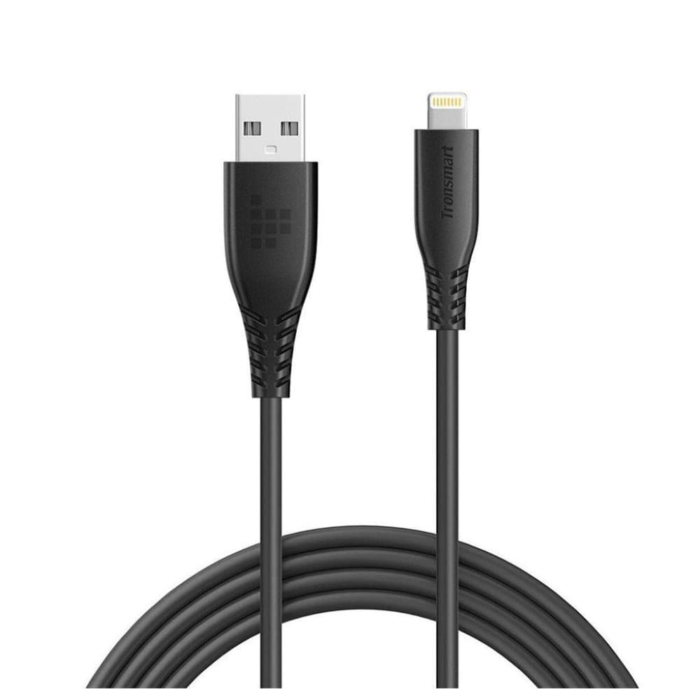 TRONSMART laddningkabel Apple 8pin synka snabb laddning - Sv