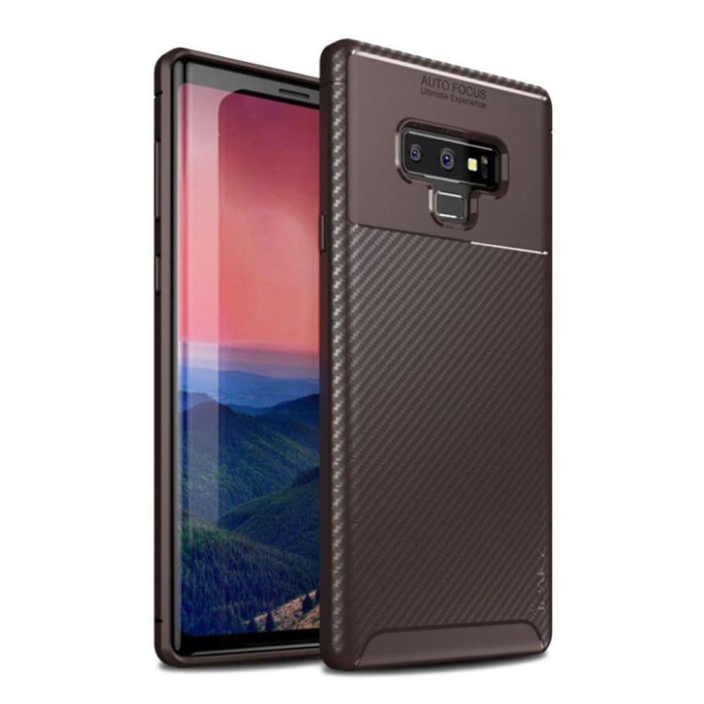 IPAKY Samsung Galaxy Note9 carbon fiber texture soft case -