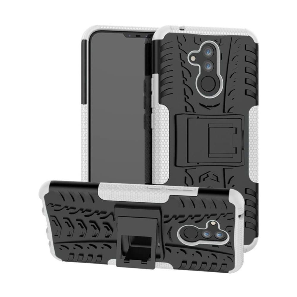 Huawei Mate 20 Lite anti-slip hybrid case - White